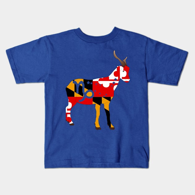 Capricorn 1 (Maryland) Kids T-Shirt by ziafrazier